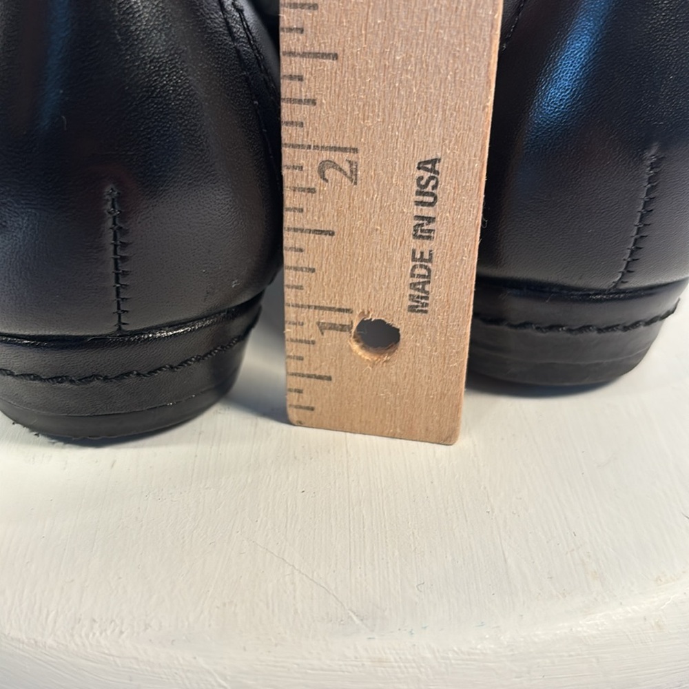 Rock port Cobb Hill Gigi Slip-On Sz 9 Black Leather Career Comfort Classic - Picture 5 of 8